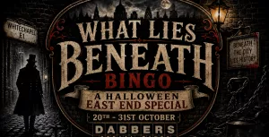 WHAT LIES BENEATH BINGO