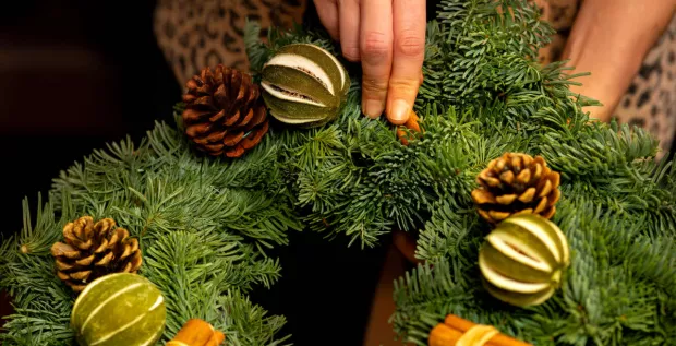 Wreath Making with Gardenia