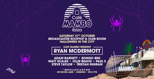 Cafe Mambo Ibiza Halloween Rooftop Party