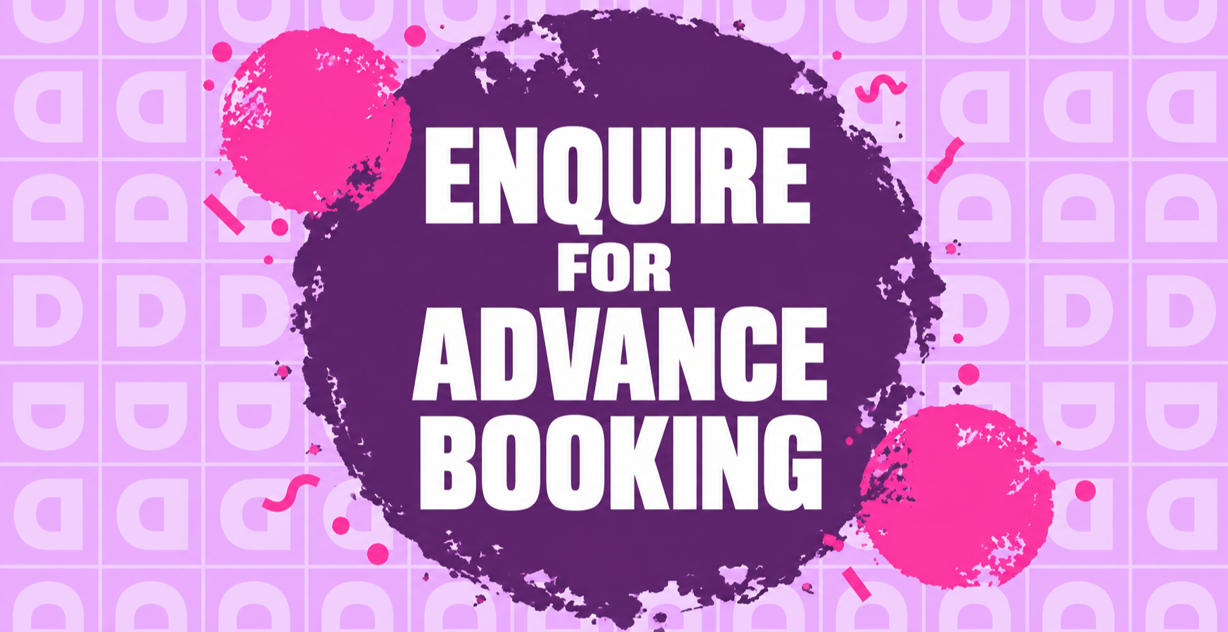 Enquire For Advance Booking