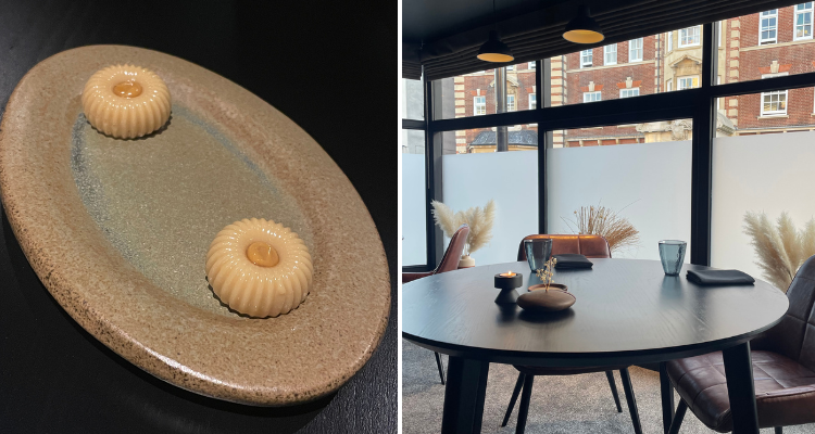 Petit fours and interior and AO by Daniel Rogan.