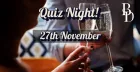 November Pub Quiz