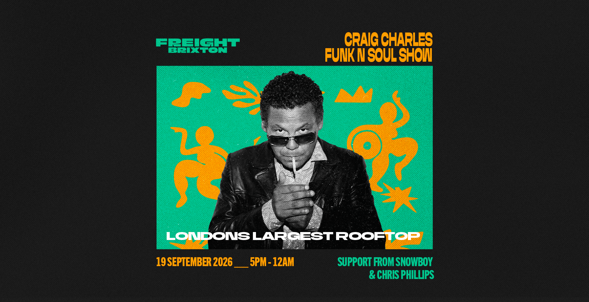 Craig Charles Funk N Soul Rooftop Takeover
