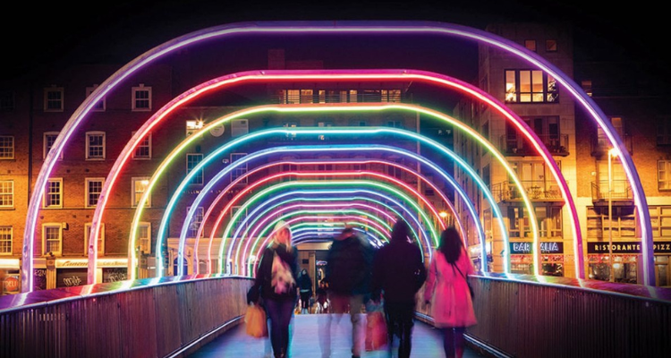 Dublin City Council Winter Lights.