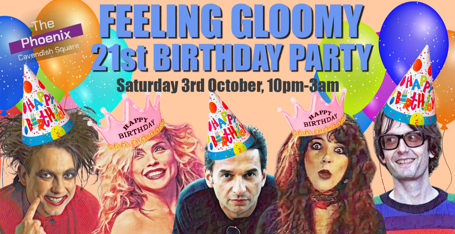 Feeling Gloomy - 21st Birthday Party