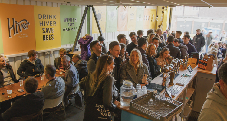 Hiver Taproom Bermondsey.