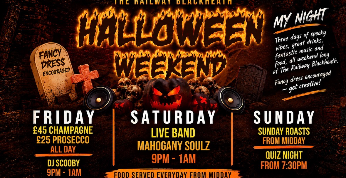 Halloween weekend @ The Railway