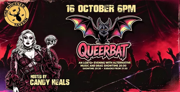 QUEERBAT - An alternative LGBTQ+ evening with drag show and karaoke