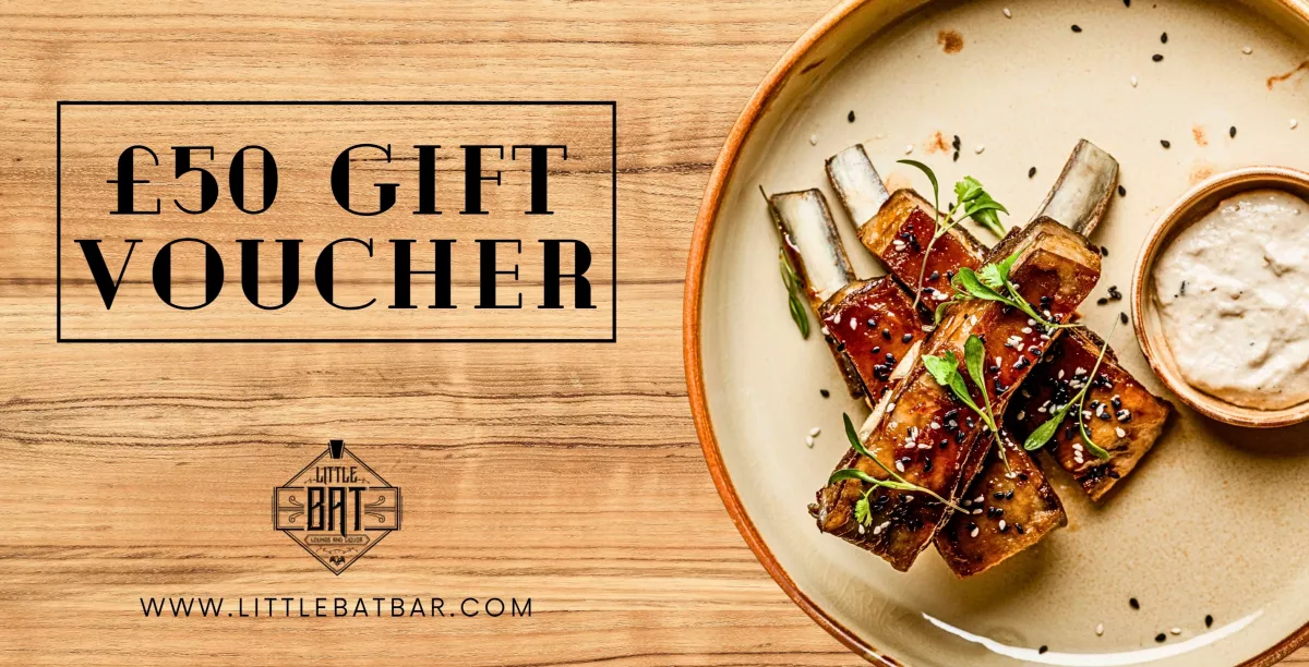 £50 Gift Voucher for Little Bat Bar