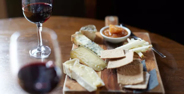 Cheese & Wine with MacFarlane's deli