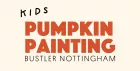 Bustler Mini's Pumpkin Painting