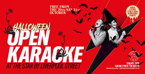 Halloween Open Karaoke @ The Star by Liverpool Street