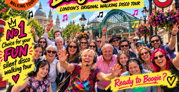 West End Boogie Silent Disco Walking Tours