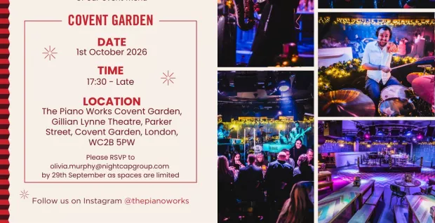 Piano Works Covent Garden Christmas Showcase