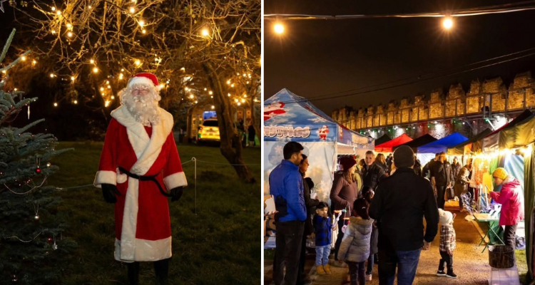 Swords Castle Christmas Market Dublin.