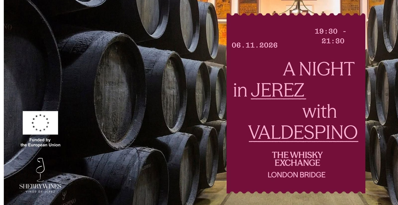 A Night in Jerez - The Valdespino Bodega