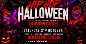 Hip Hop Halloween at Simmons Old Street