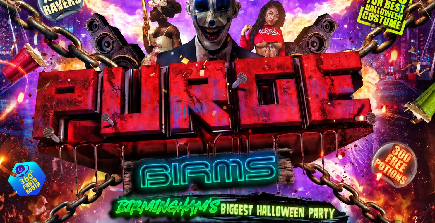 Purge Birms - Birmingham's Biggest Halloween Party