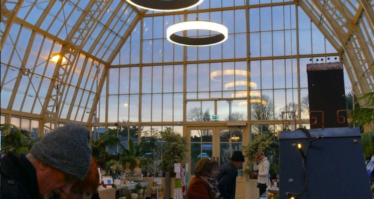 The National Botanic Gardens Eco Christmas Craft Market.