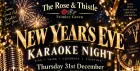 Celebrate New Year’s Eve at The Rose & Thistle, Frimley Green