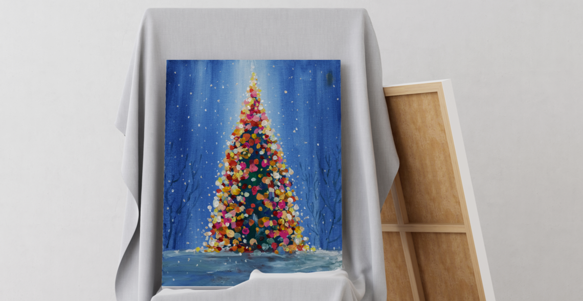 Paint A Pic BYOB : Christmas Tree