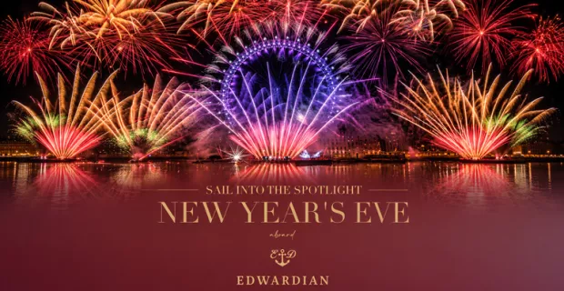 NEW YEAR'S EVE on the Thames | Aboard Edwardian