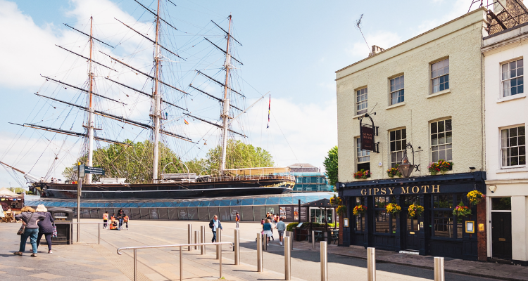 Gipsy Moth Greenwich exterior.