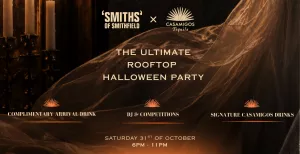 The Ultimate Halloween Rooftop Party at 'SMITHS'