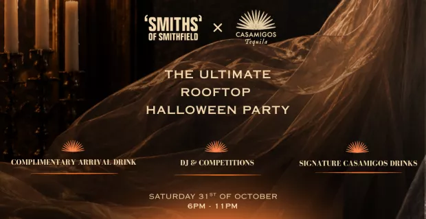 The Ultimate Halloween Rooftop Party at 'SMITHS'