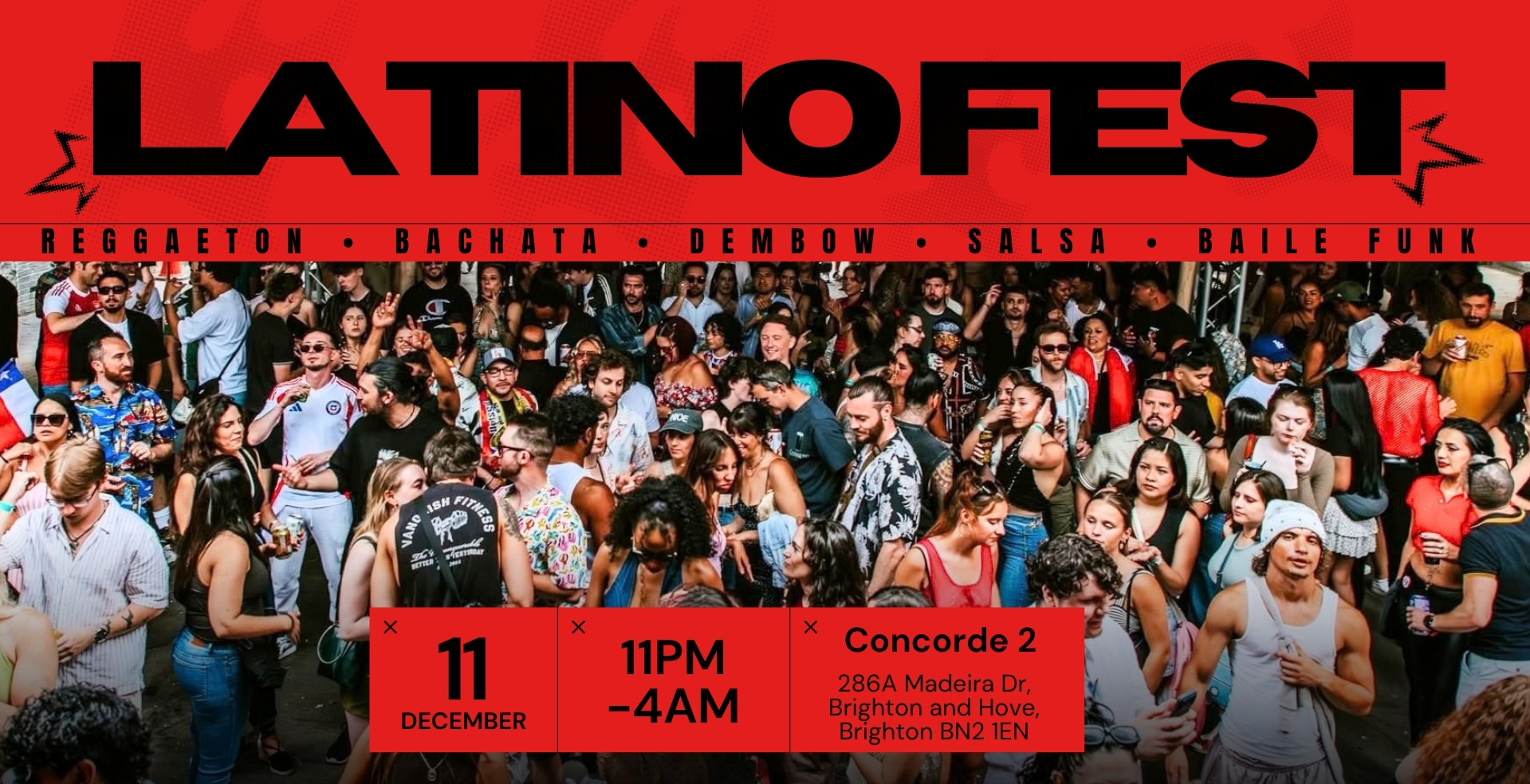 Latino Fest (Brighton) December 2026