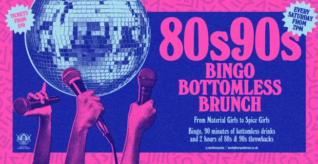 Musical Bottomless Brunch: 80s or 90s