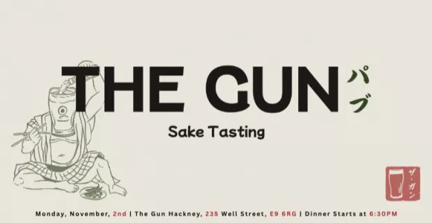 Sake Tasting at The Gun Hackney