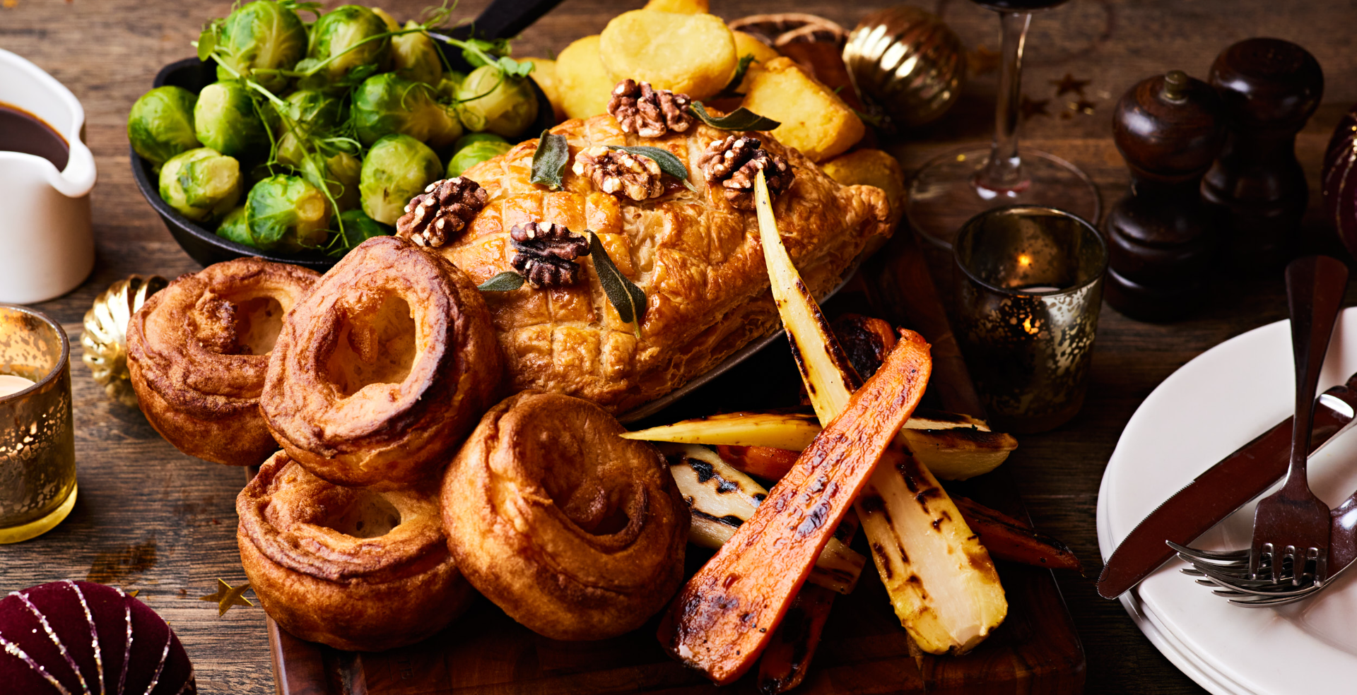 Vegan Festive Sharing Roast with Bottomless Sides