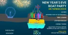 New Year’s Eve Boat Party on Tamesis Dock with firework views!