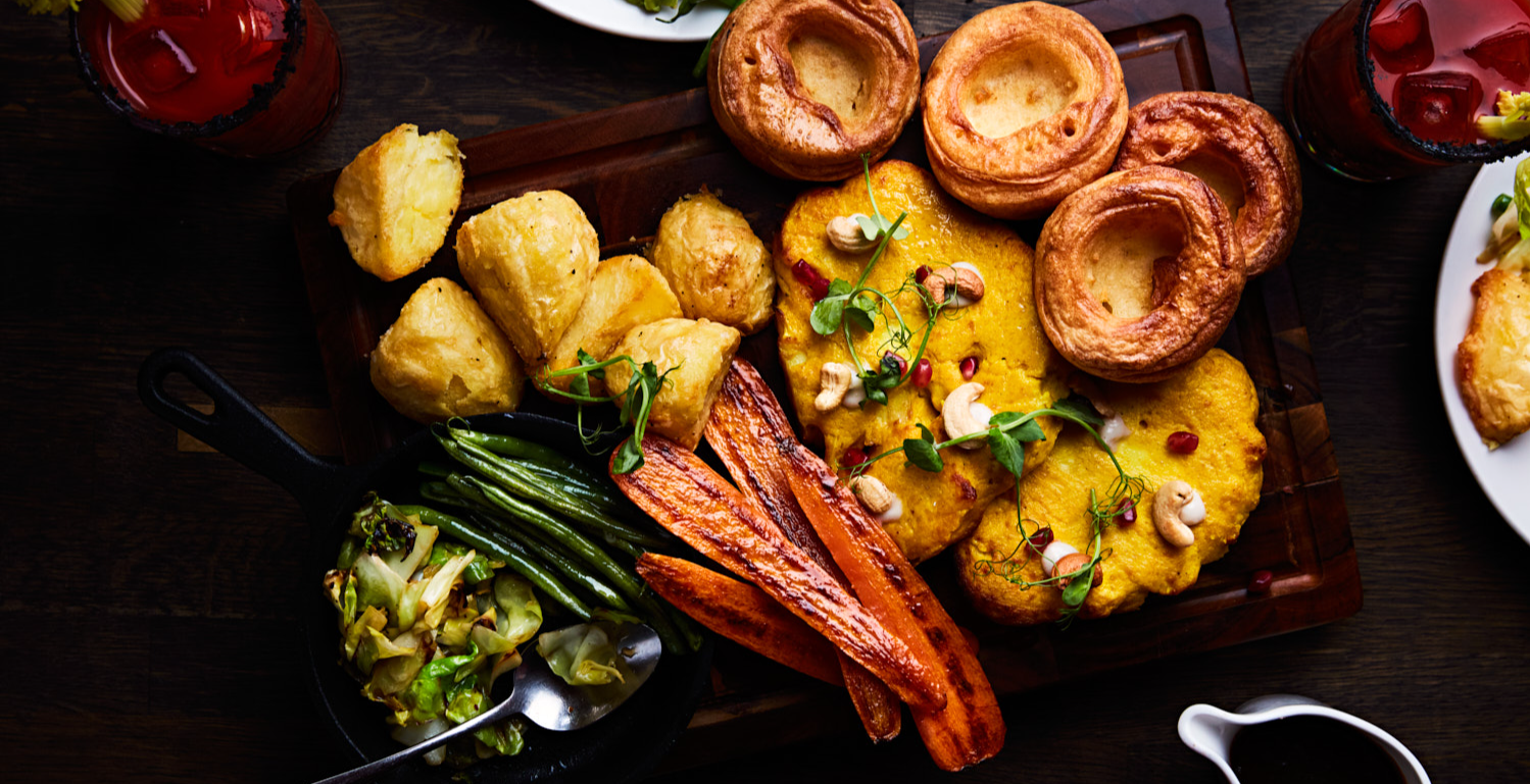 Vegan Sunday Sharing Roast with Bottomless Sides