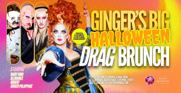 Ginger’s Big Drag Brunch- Halloween edition