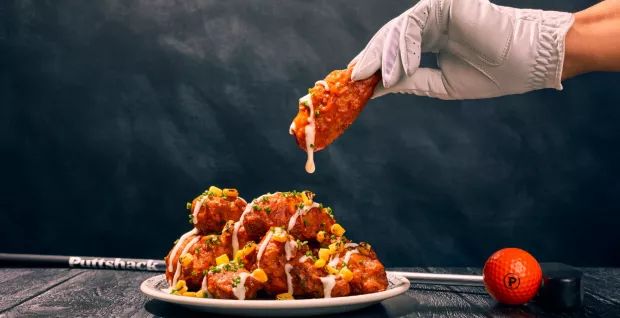 Wing Wednesday at Puttshack Bank