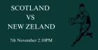 Scotland VS New Zeland