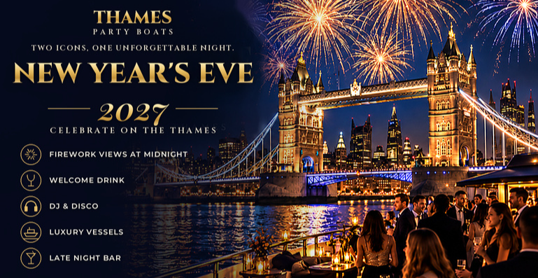 New Year Eve on the Thames