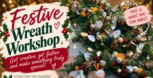 Wreath Making with Petals of Balham